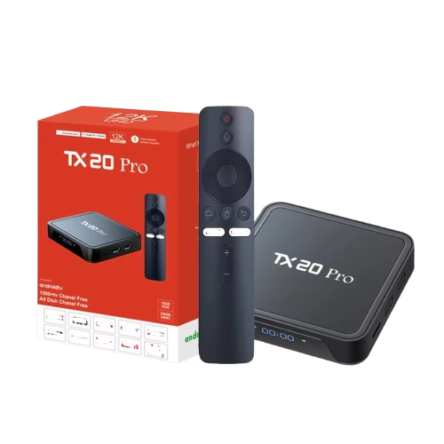TX 20 Pro Android Tv Box Voice Control